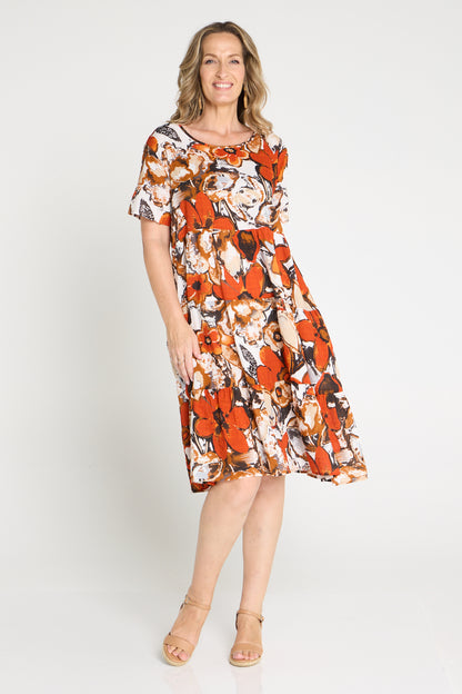 Bellissima Dress - Autumn Floral