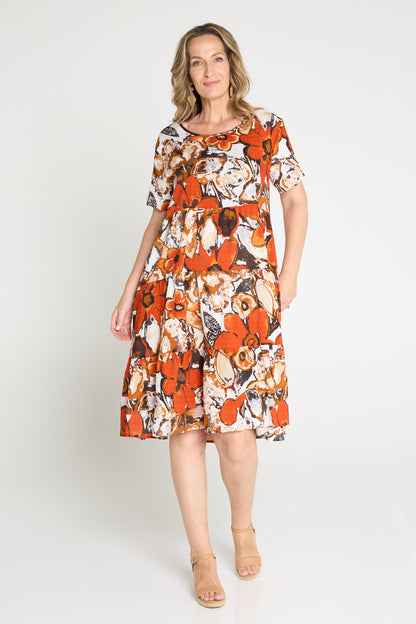 Bellissima Dress - Autumn Floral