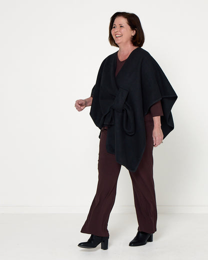 Olinda Poncho - Black