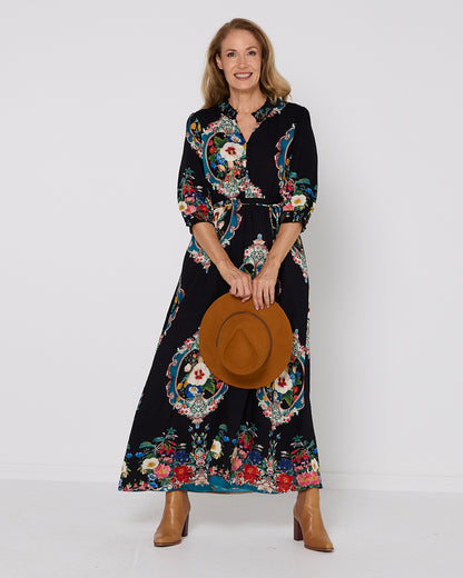 Enara Dress - Baroque Bloom