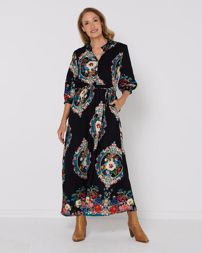 Enara Dress - Baroque Bloom