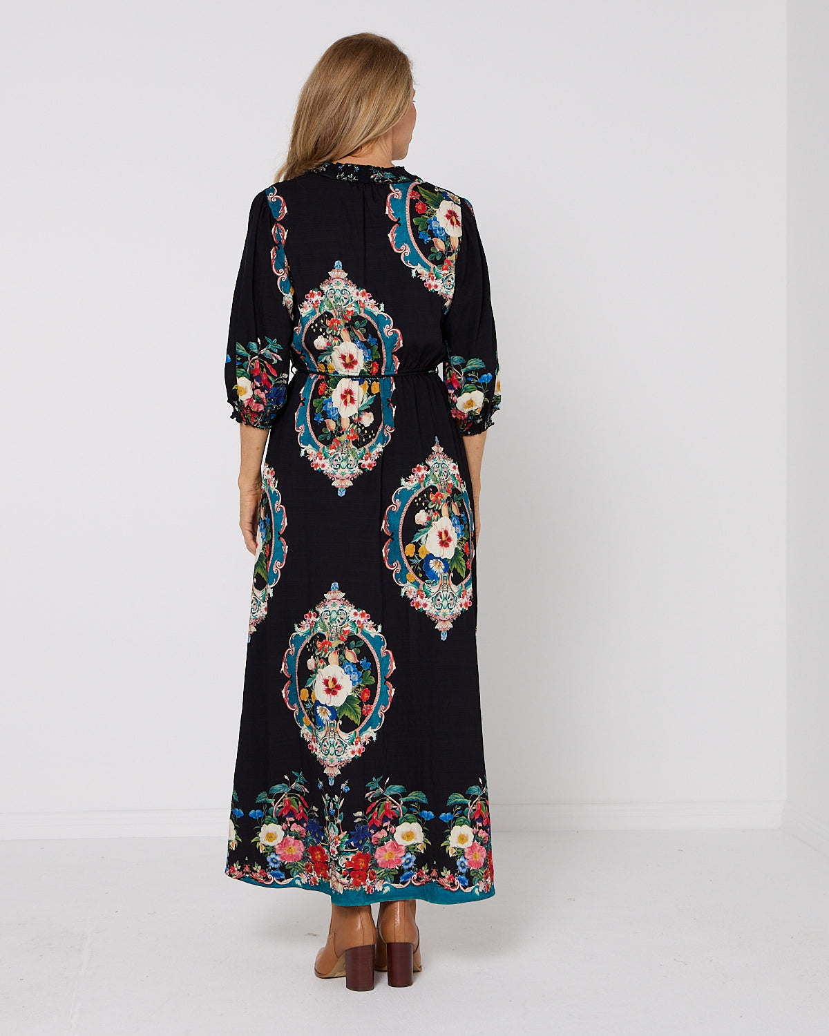 Enara Dress - Baroque Bloom