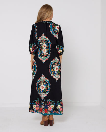 Enara Dress - Baroque Bloom