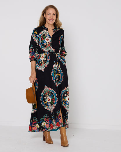 Enara Dress - Baroque Bloom
