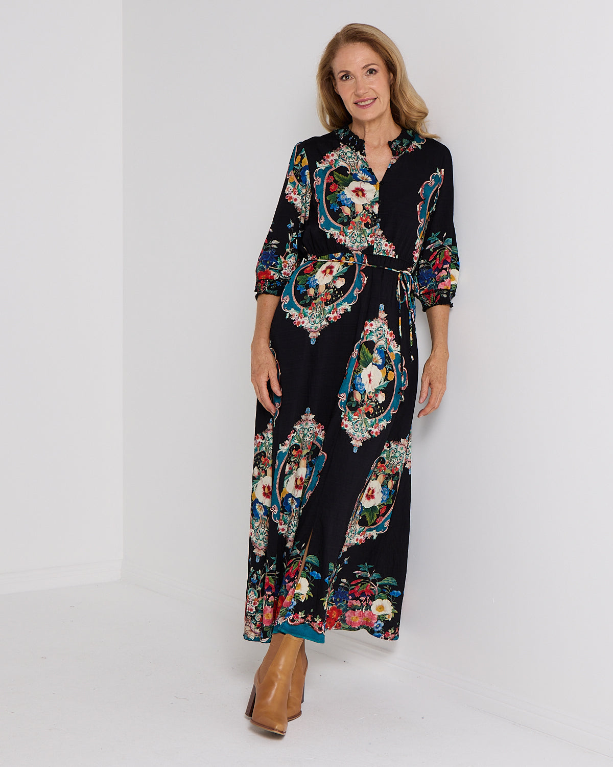 Enara Dress - Baroque Bloom