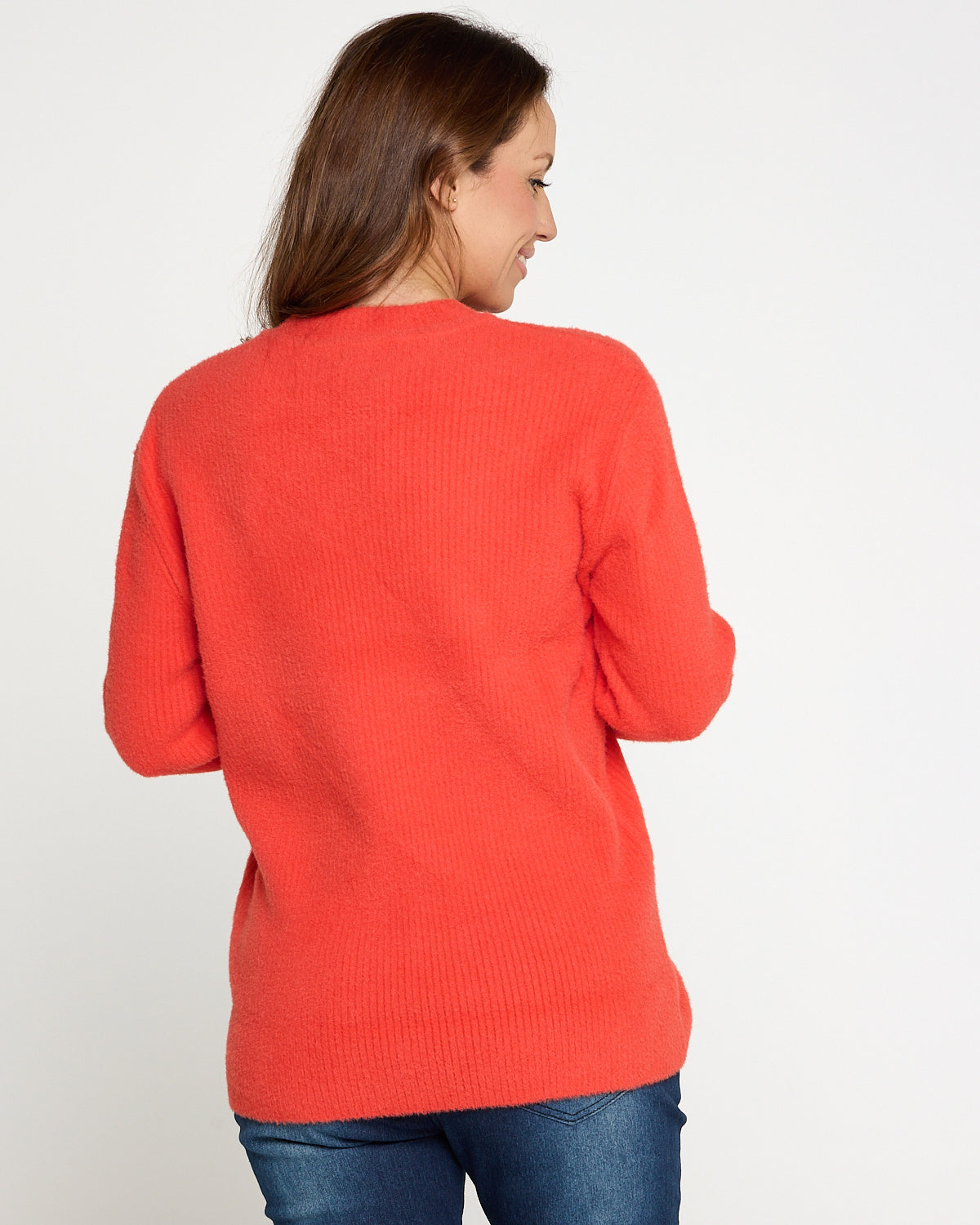 Bria Knit Jumper - Orange