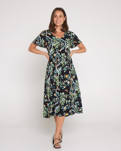Brighton Dress - Forest Glade