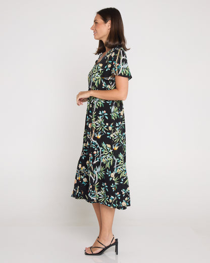 Brighton Dress - Forest Glade