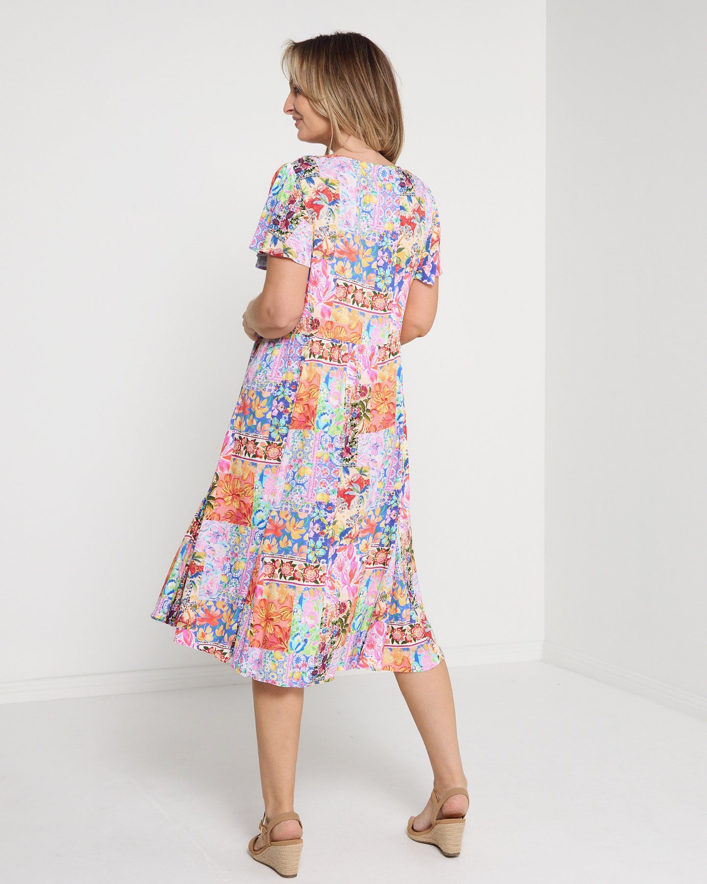 Cornwall Dress - Paradise Patchwork
