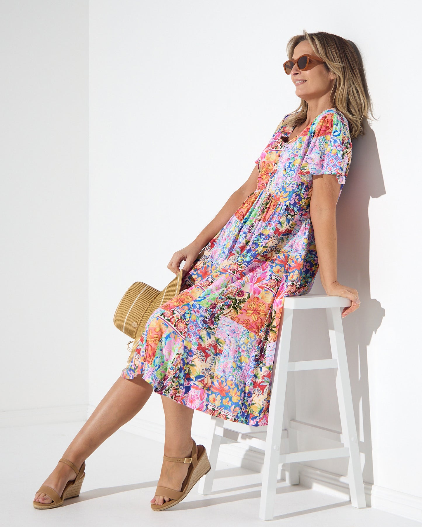 Cornwall Dress - Paradise Patchwork