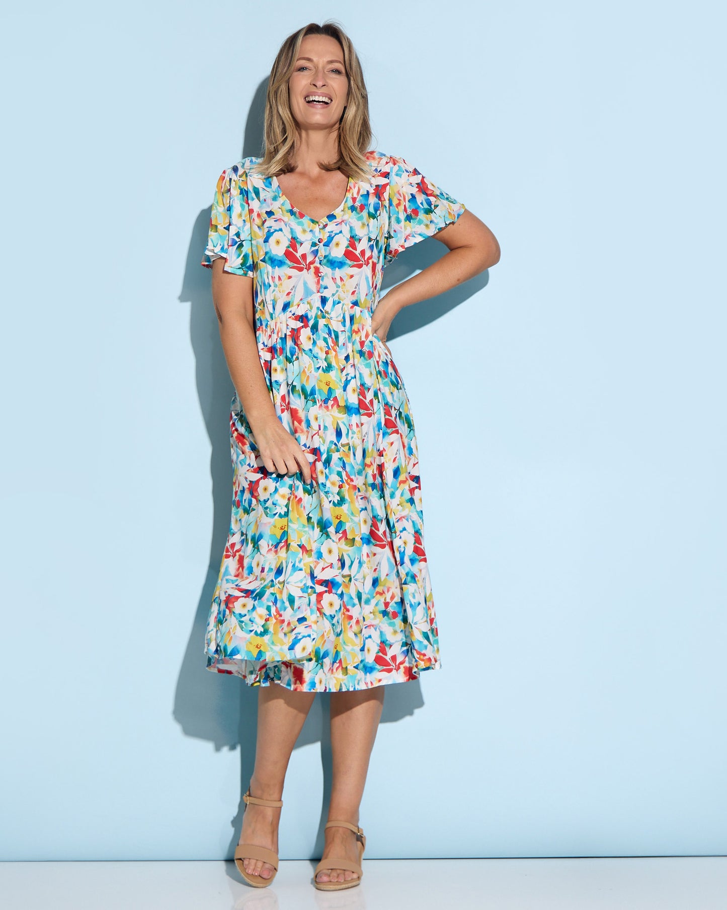 Cornwall Dress - Summer Floral