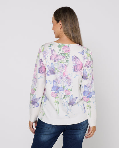 Julia Knit - Butterfly Garden