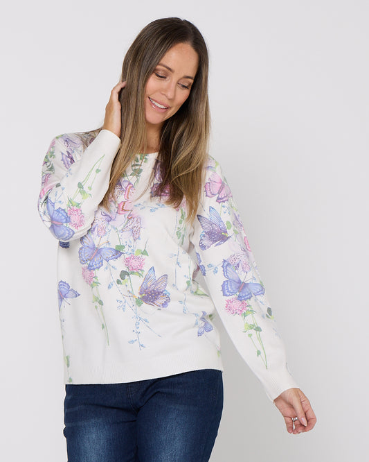 Julia Knit - Butterfly Garden