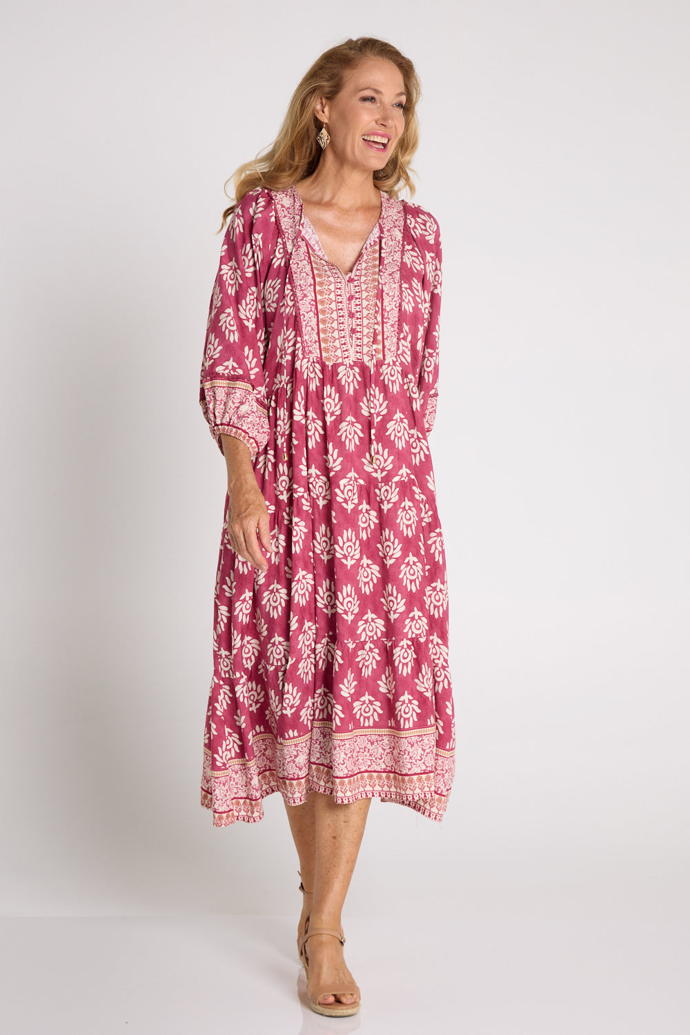 Mornington Dress - Pink Floral