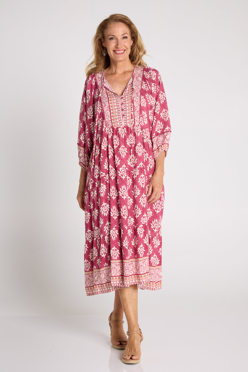 Mornington Dress - Pink Floral