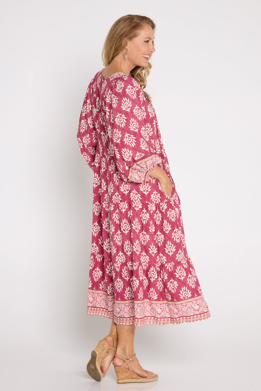 Mornington Dress - Pink Floral