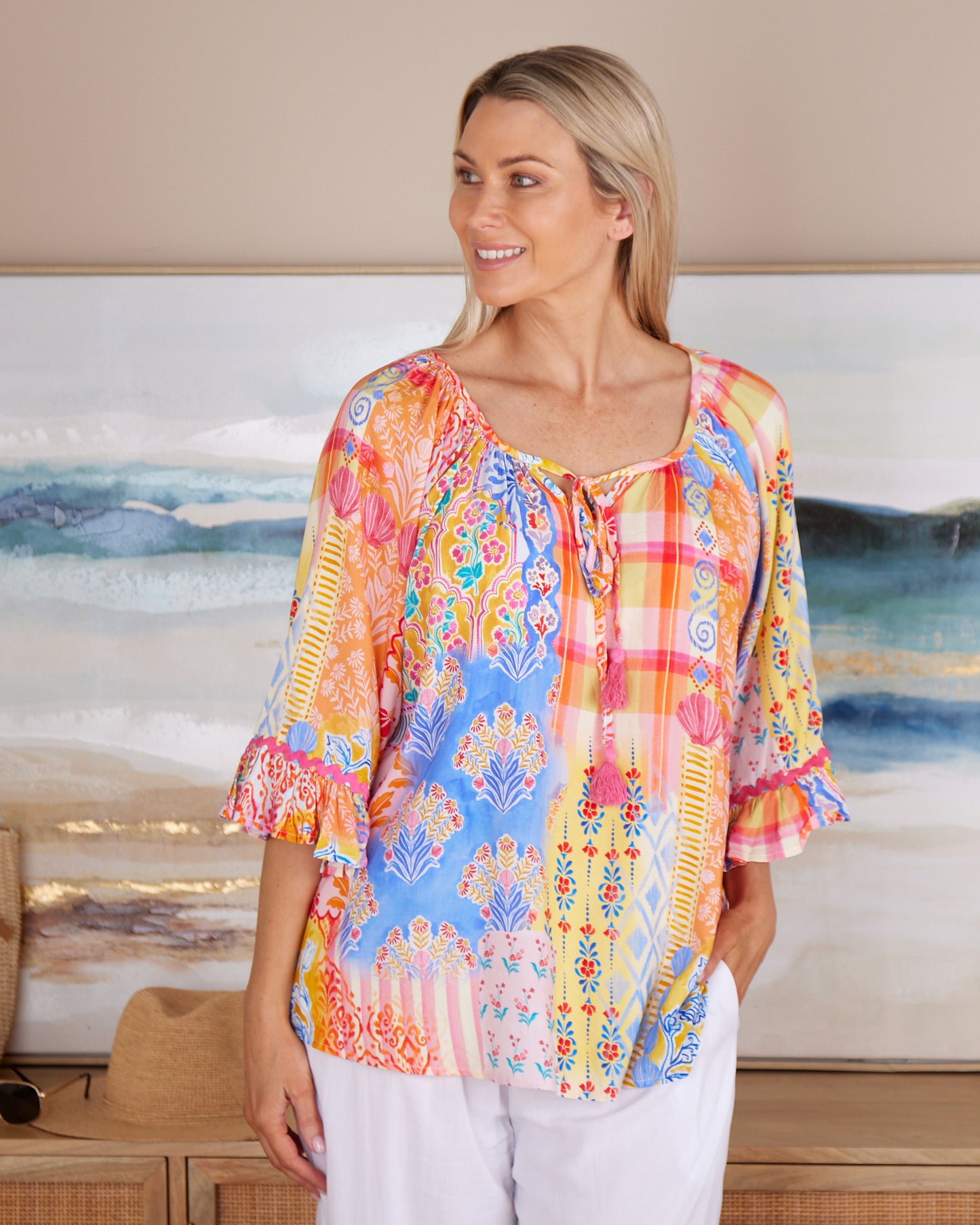 Shani Top - Sunset Seashell