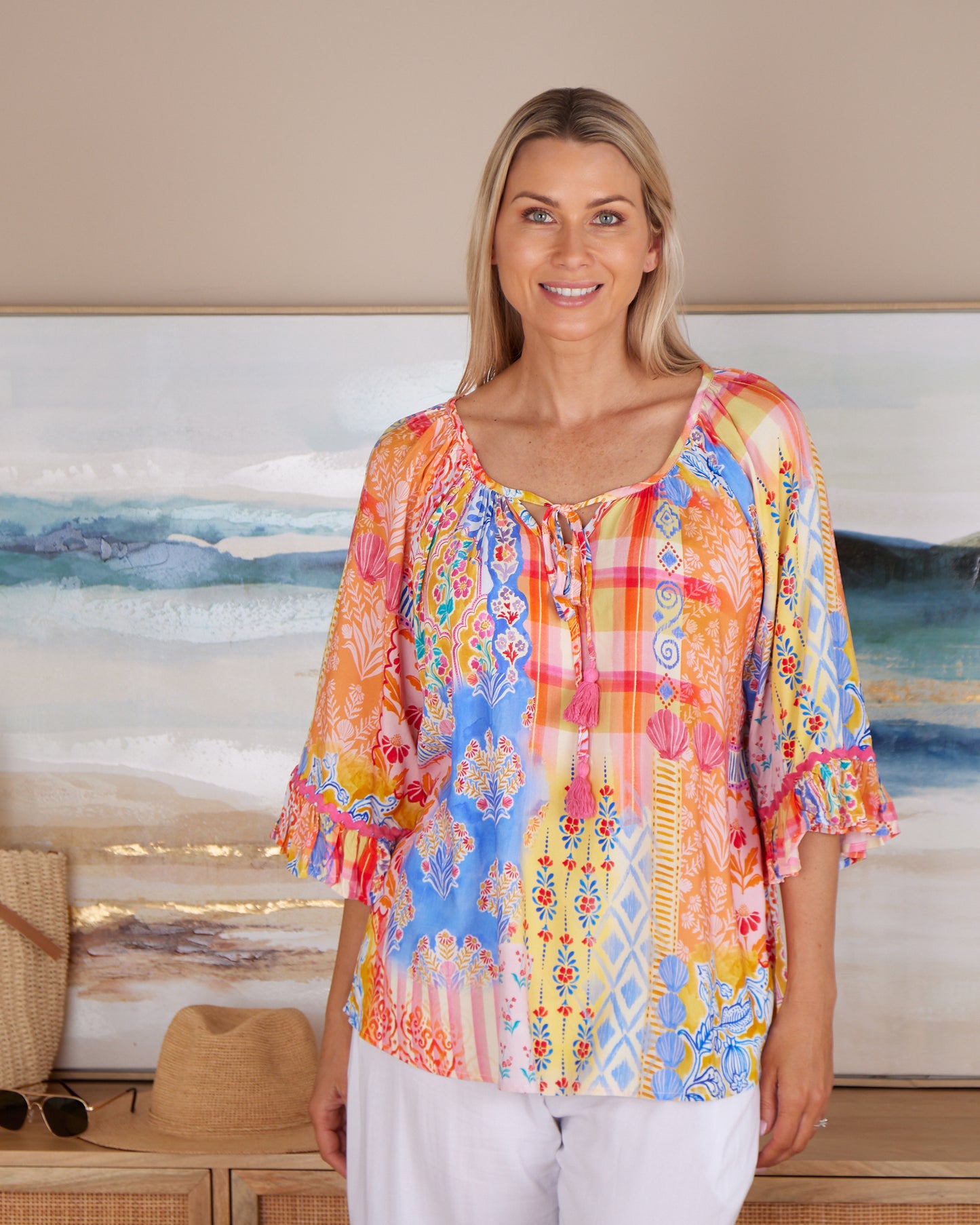Shani Top - Sunset Seashell