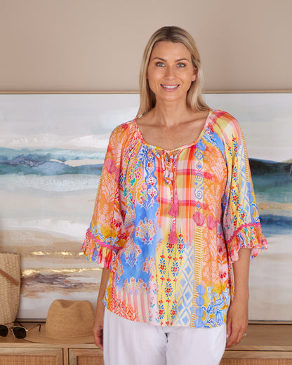 Shani Top - Sunset Seashell