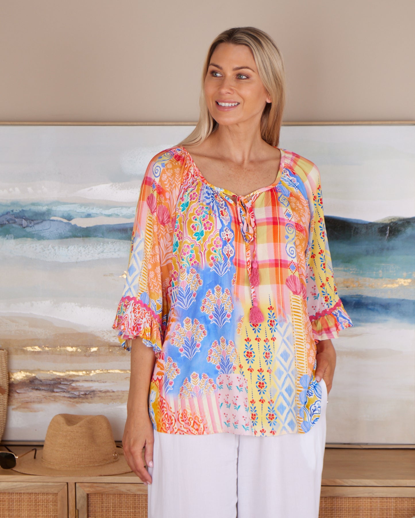 Shani Top - Sunset Seashell