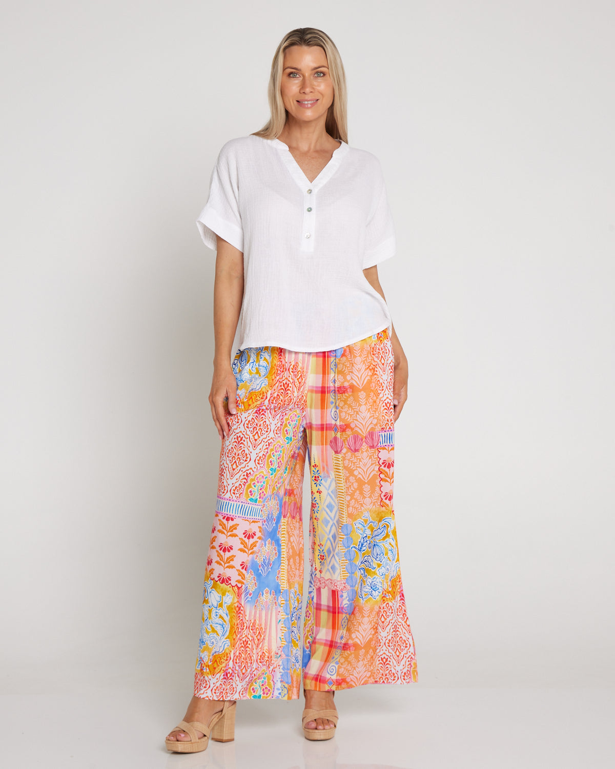 Arielle Pants - Sunset Seashell