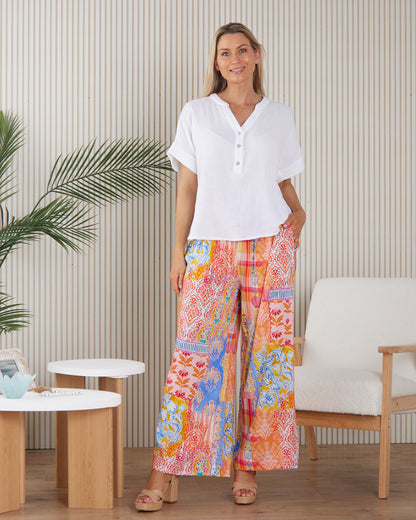 Arielle Pants - Sunset Seashell