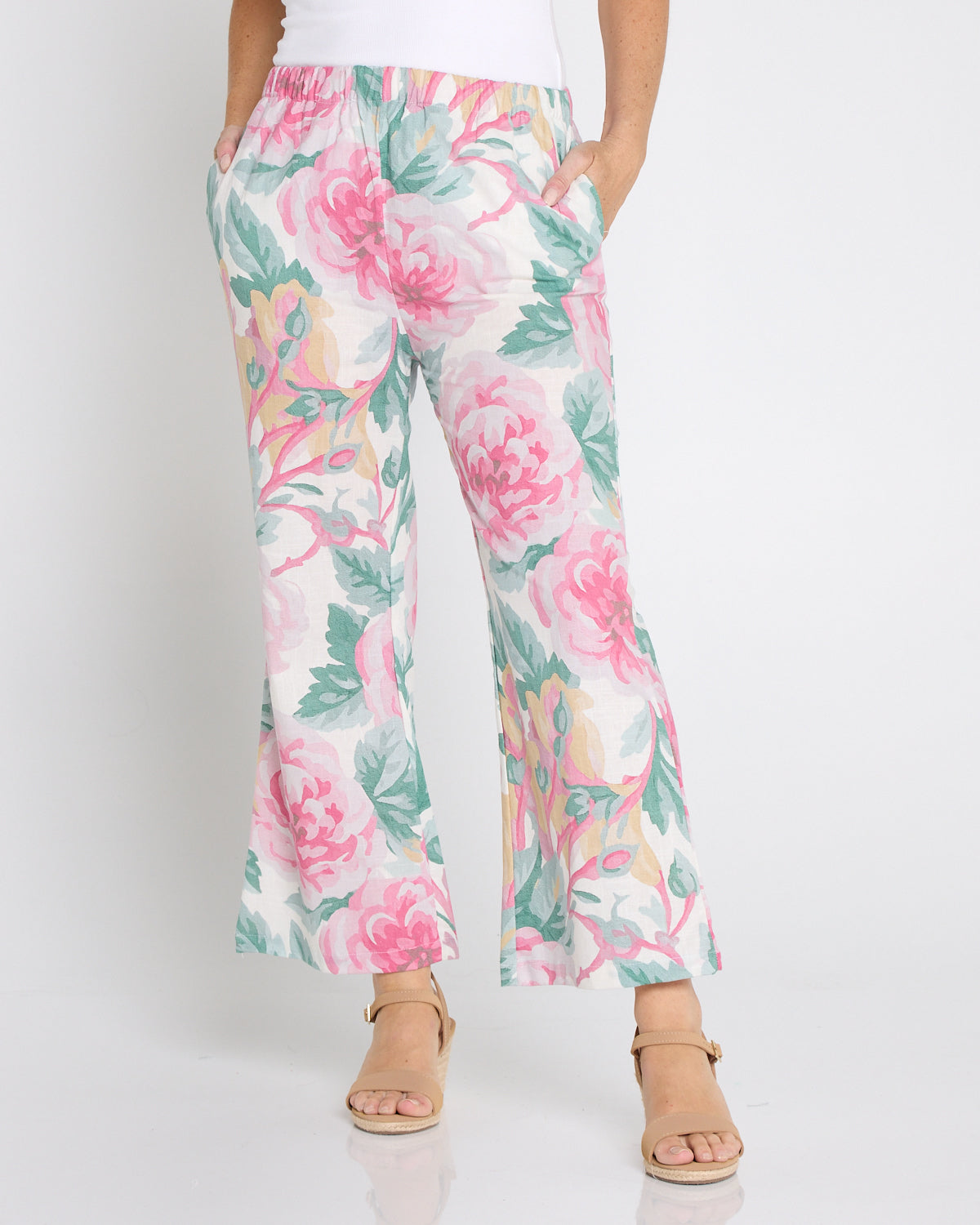 Cillian Pant - Pink Floral