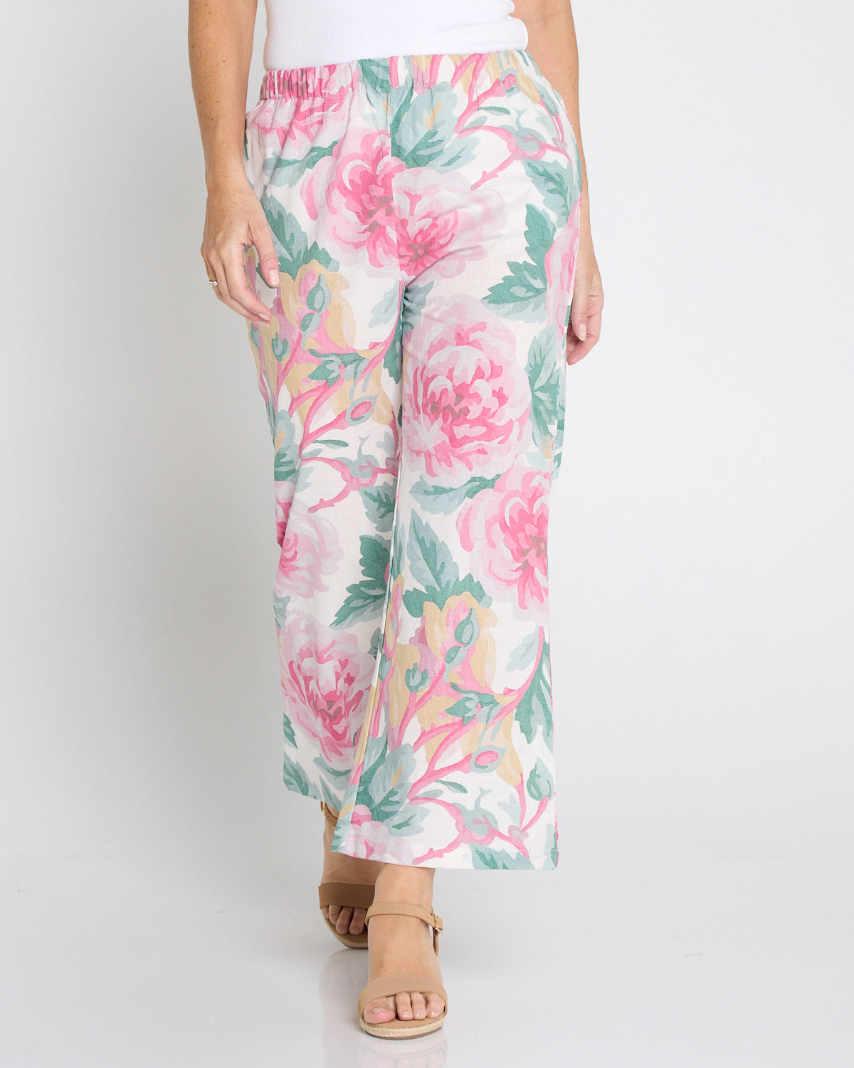 Cillian Pant - Pink Floral