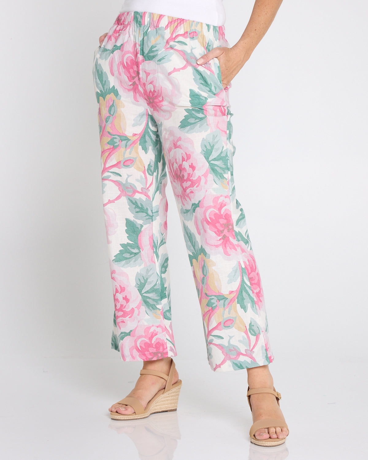 Cillian Pant - Pink Floral