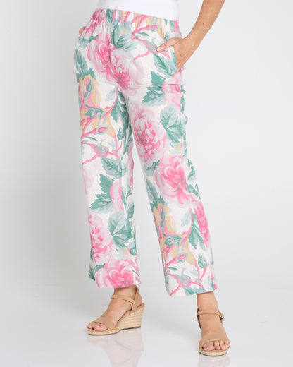 Cillian Pant - Pink Floral