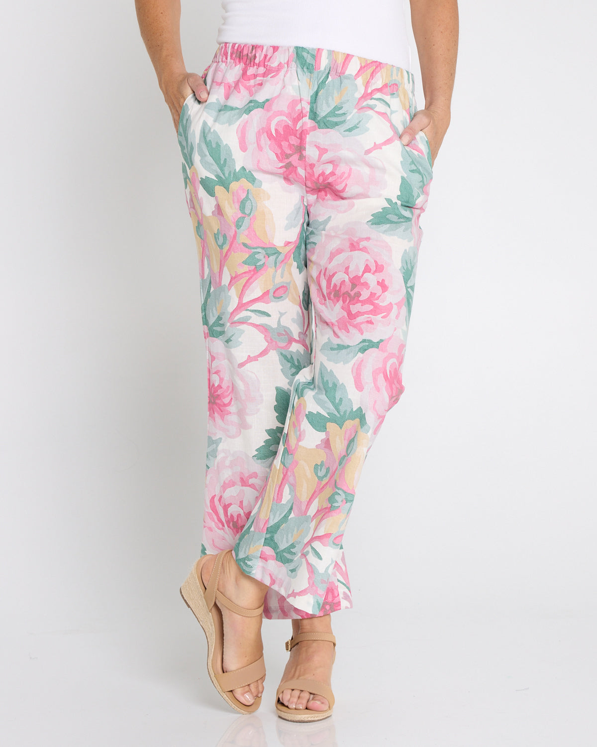 Cillian Pant - Pink Floral