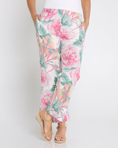 Cillian Pant - Pink Floral
