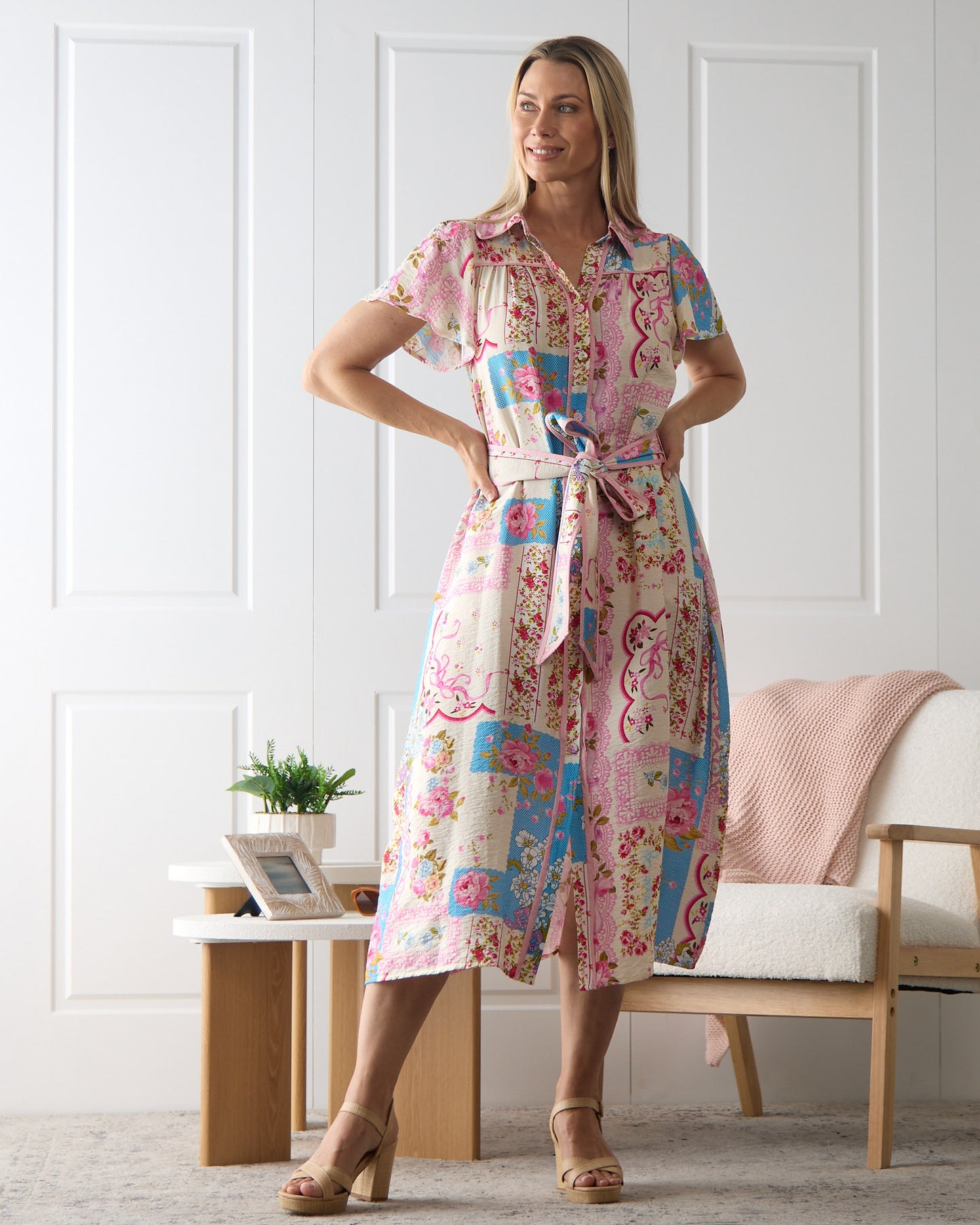 Lana Shirt Dress - Perfect Picnic