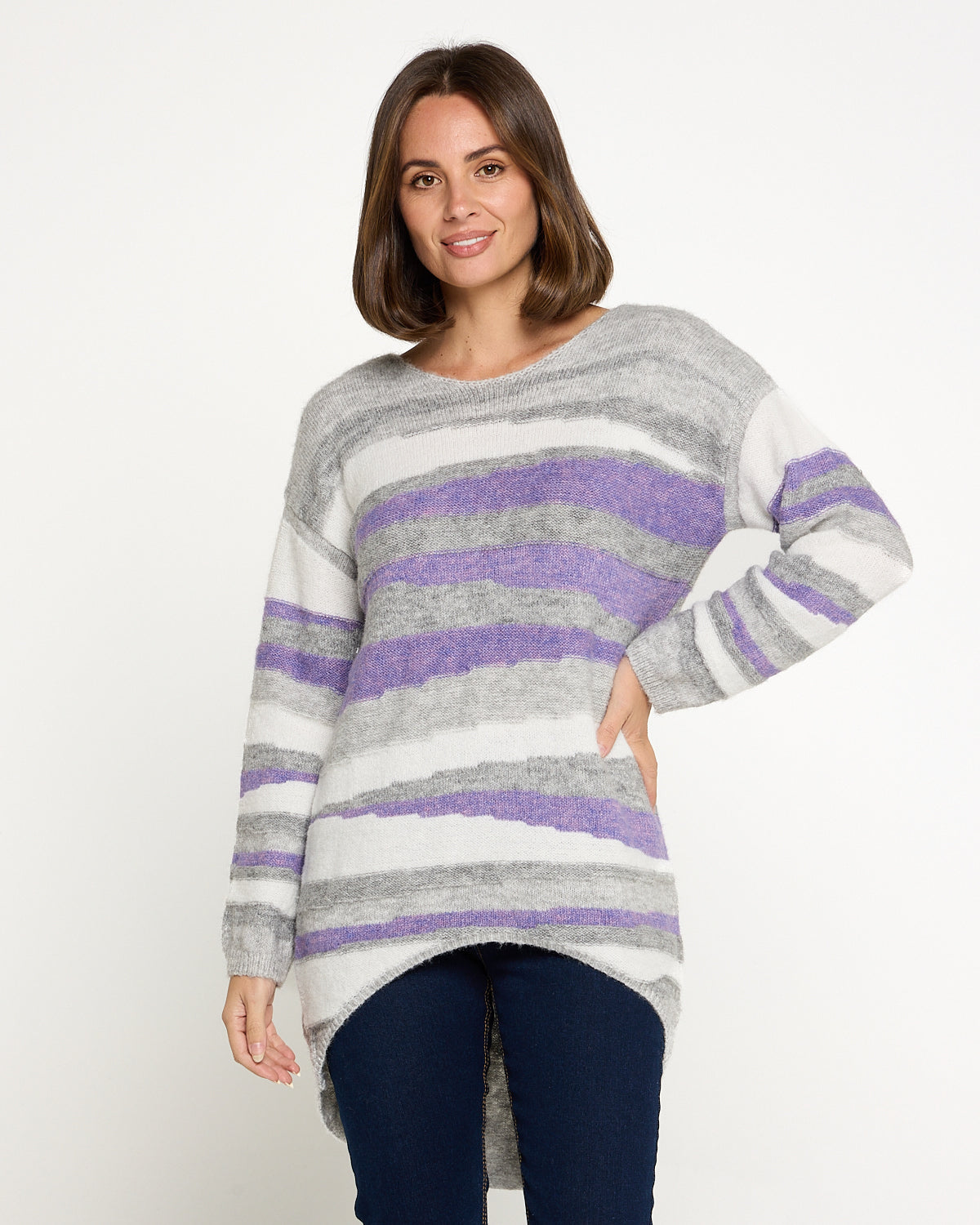 Paddington Jumper - Lavender Snow