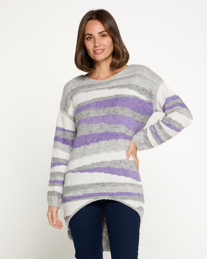 Paddington Jumper - Lavender Snow