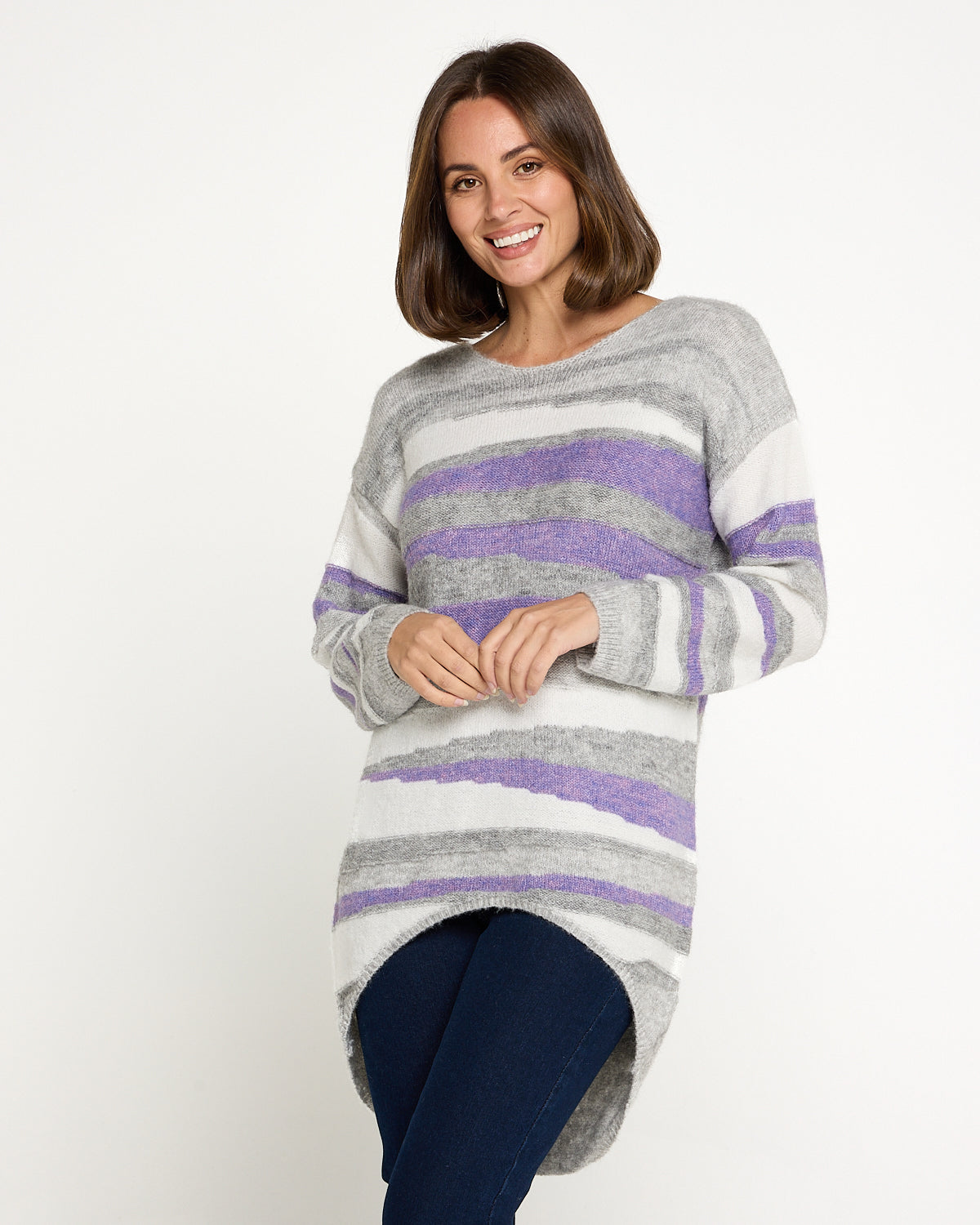 Paddington Jumper - Lavender Snow