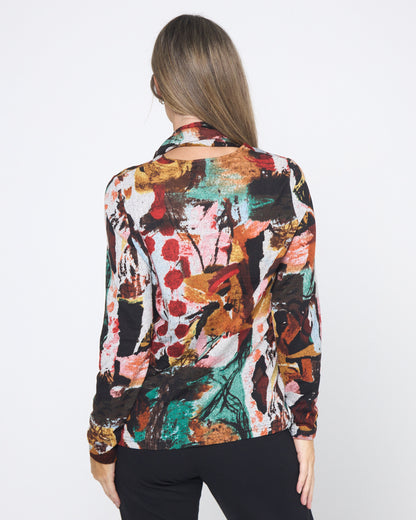 Lani Knit Top & Snood - Autumn Grove
