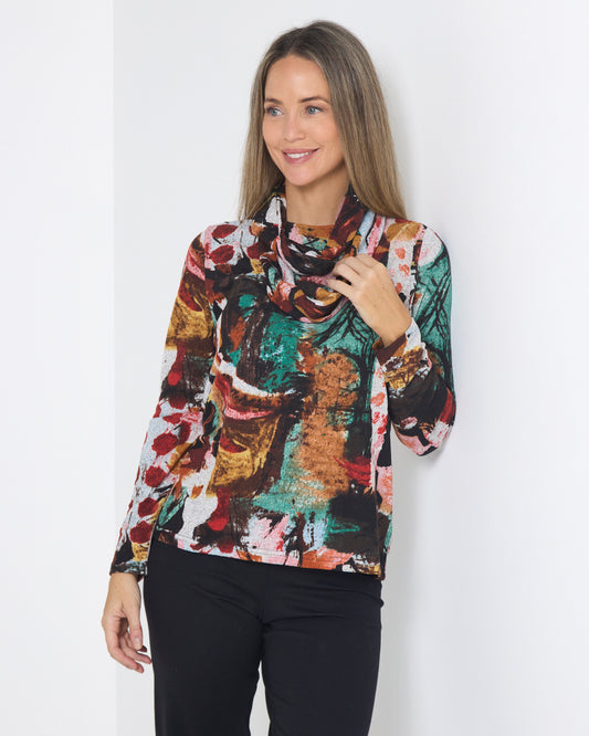 Lani Knit Top & Snood - Autumn Grove