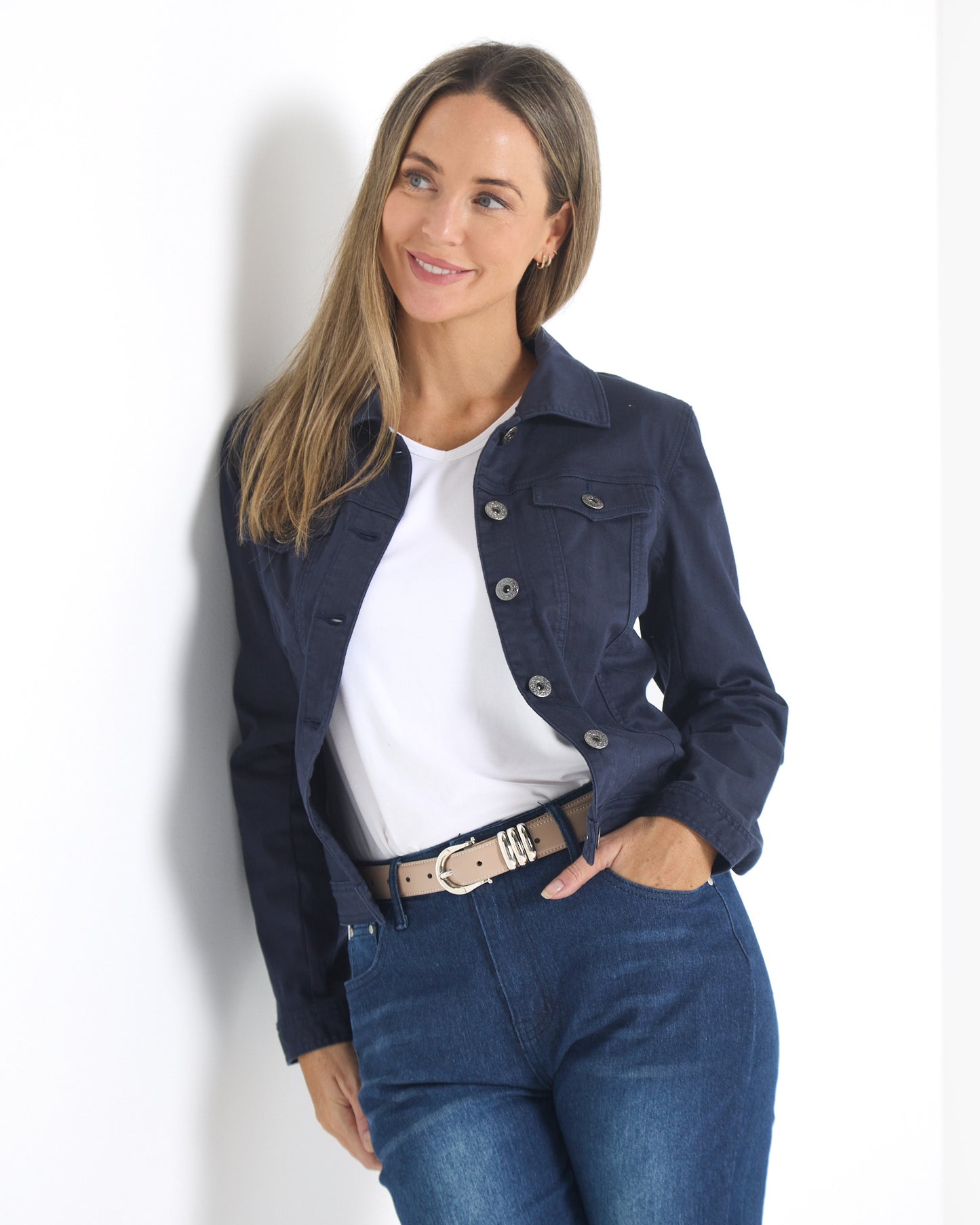 Michigan Denim Jacket  - Navy