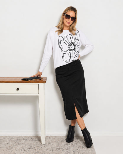 Merno Knit - White