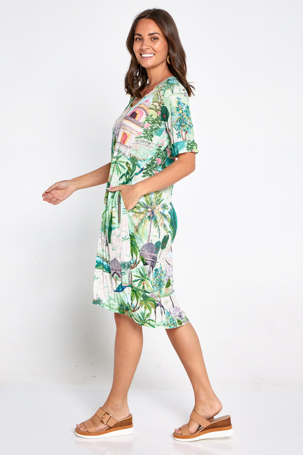 bubble dress with pockets