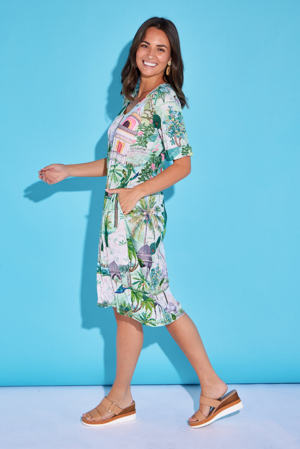 bubble dress with pockets