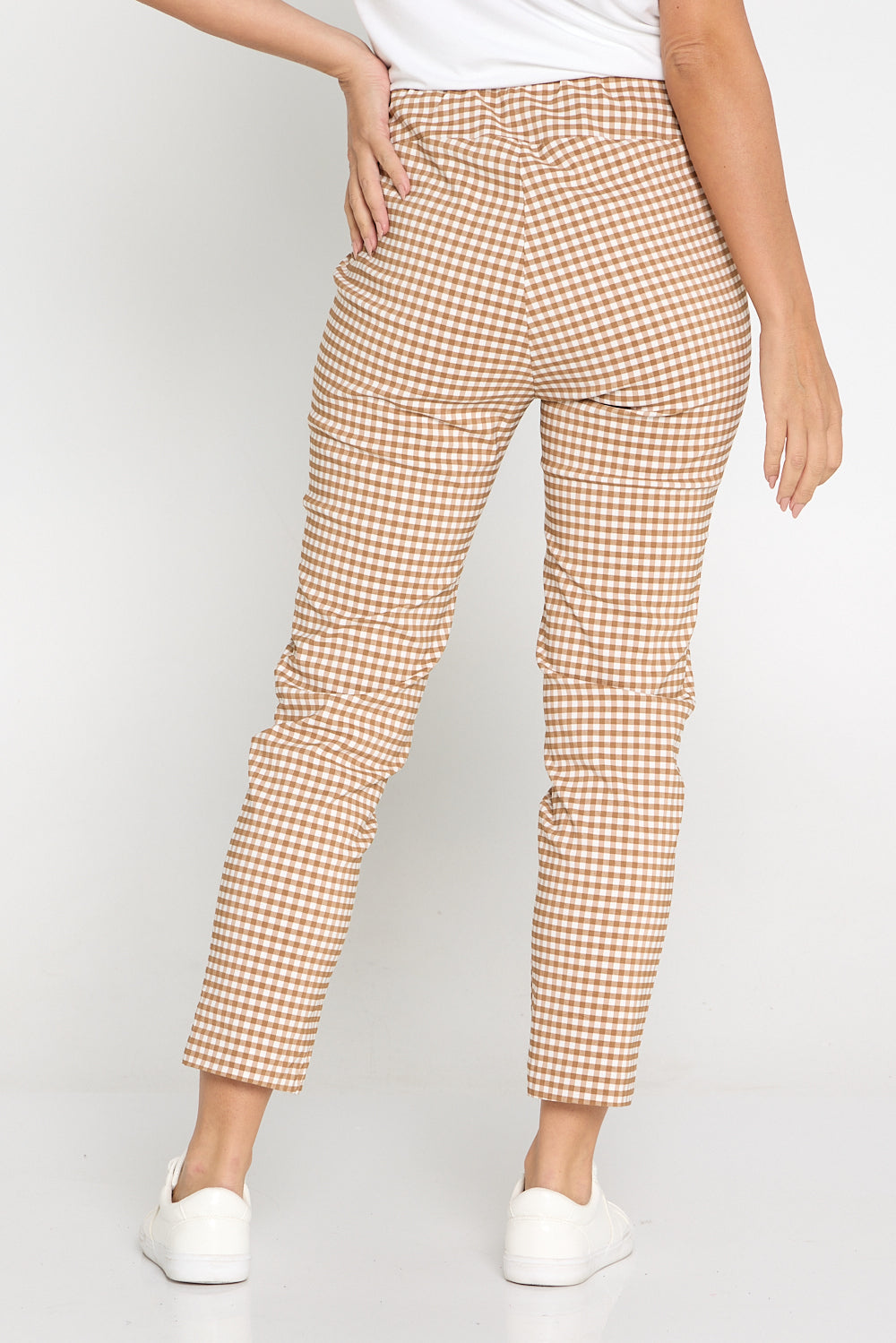 Moira Pants - Black/White Gingham | Winter Clothing | TULIO