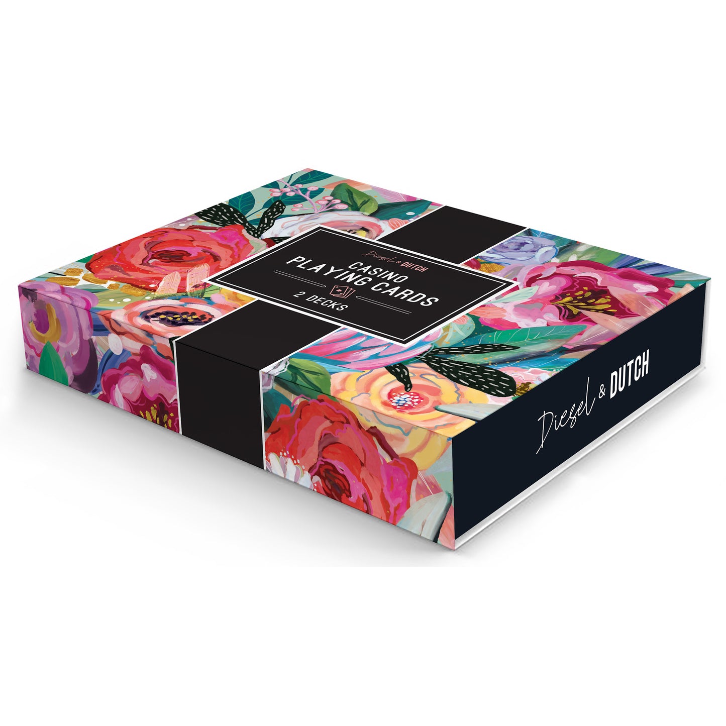 Floral Casino Playing Cards (2 Pack Set)