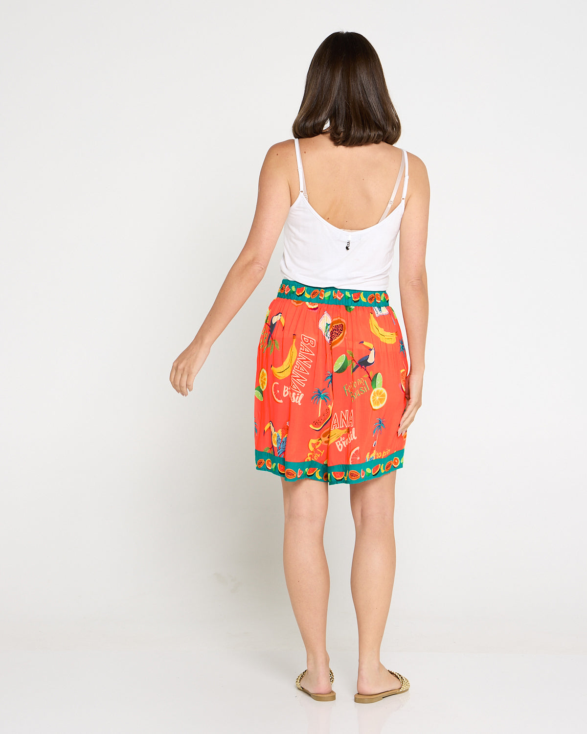 Cabana Short - Brasil Coral
