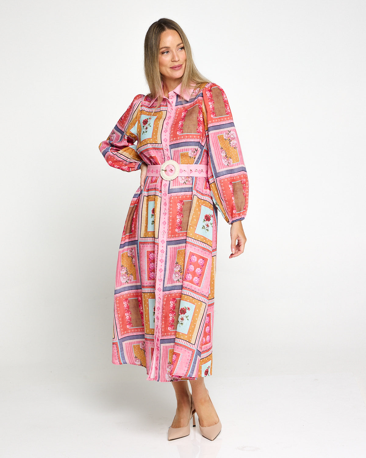 calista shirt dress Calista Denim Shirt Dress
