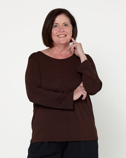 Marsden Top  - Chocolate