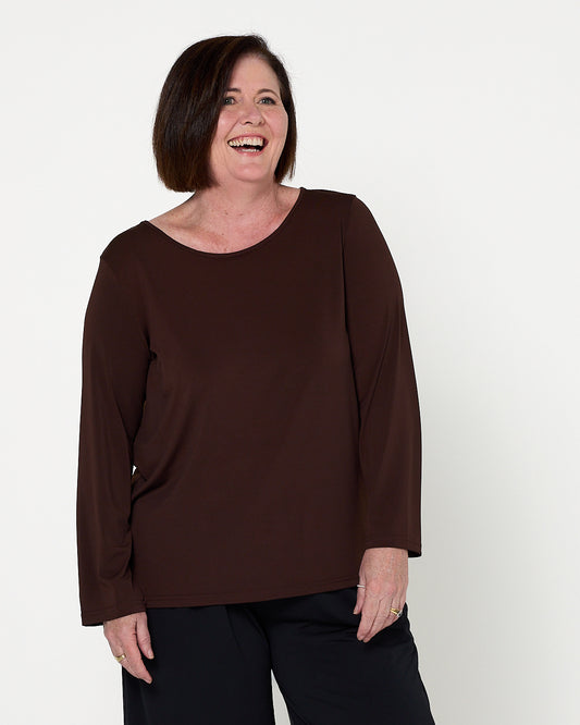 Marsden Top  - Chocolate