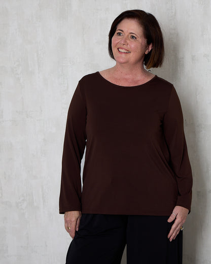 Marsden Top  - Chocolate