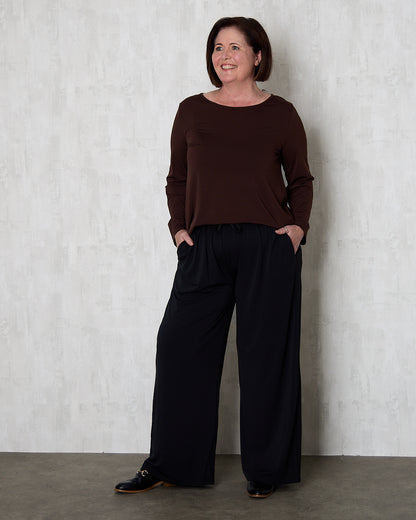 Marsden Top  - Chocolate